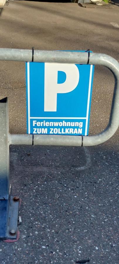 Ferienwohnung Zum Zollkran Trevír Exteriér fotografie